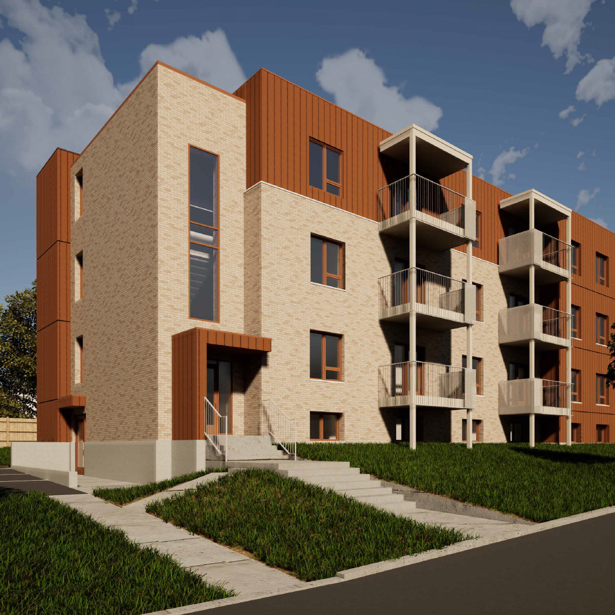 24-plex modulaire à Québec, projet Go Kit.